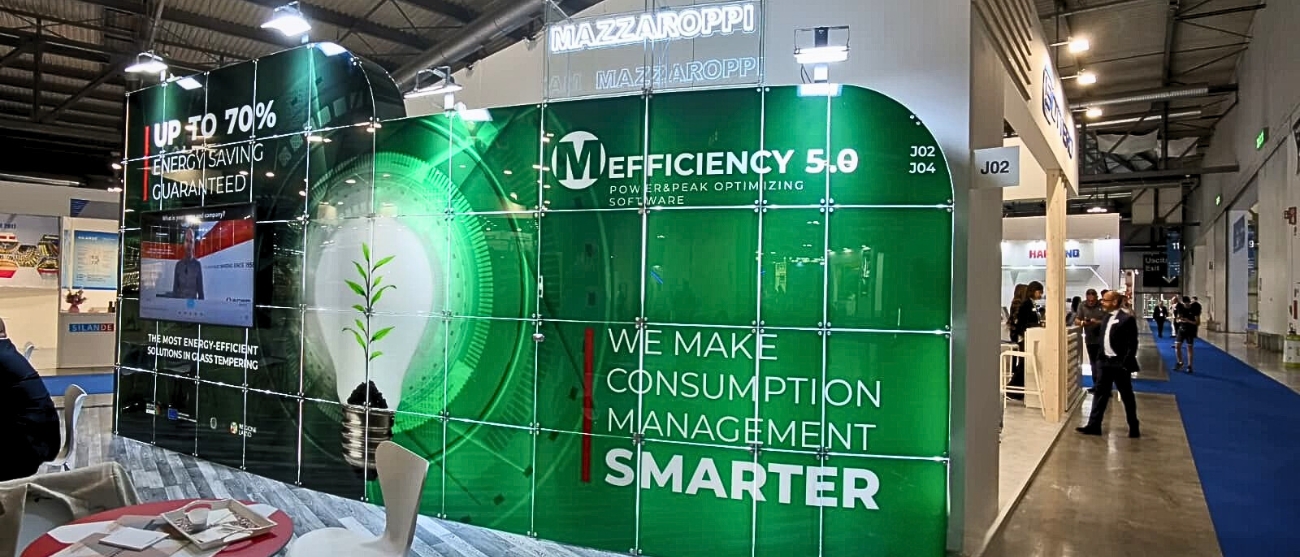 M Efficiency 5.0 la rivoluzione nel contenimento dei picchi con le tecnologie dei forni per la tempra del vetro di Mazzaroppi